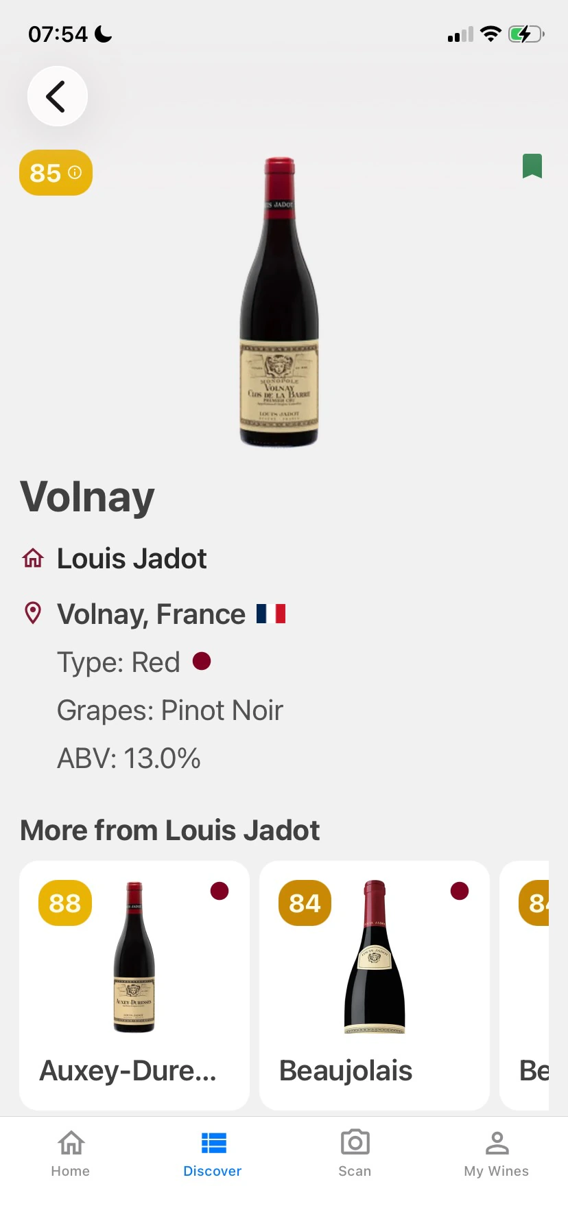 Volnay detail